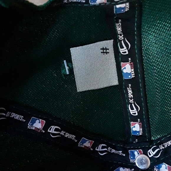 NWT OC Sports Oakland Athletics Team MLB Youth Hat - Picture 7 of 8